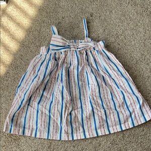 Old Navy Kids Dress with Blue and Red Stripes